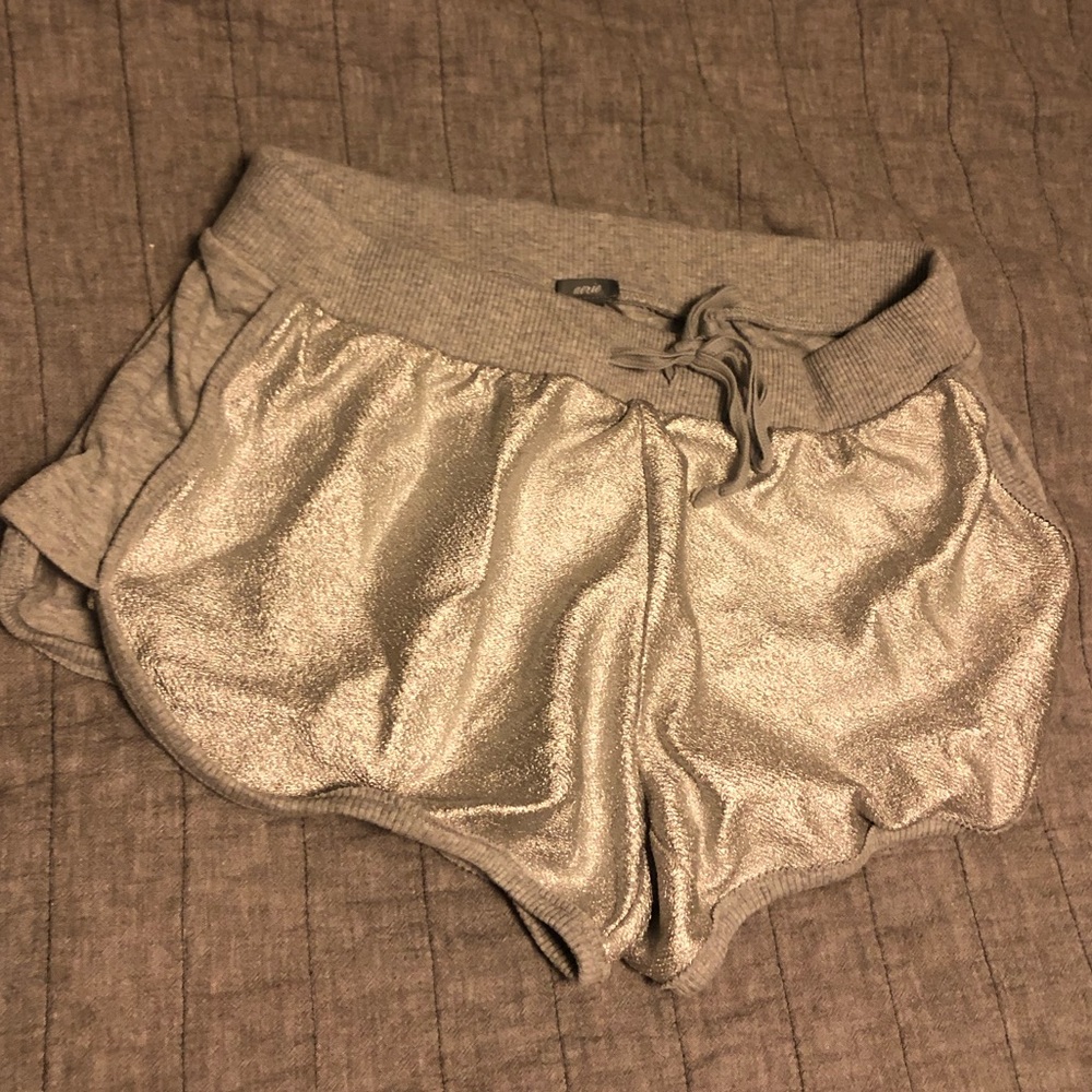 Aerie Metallic lounge shorts